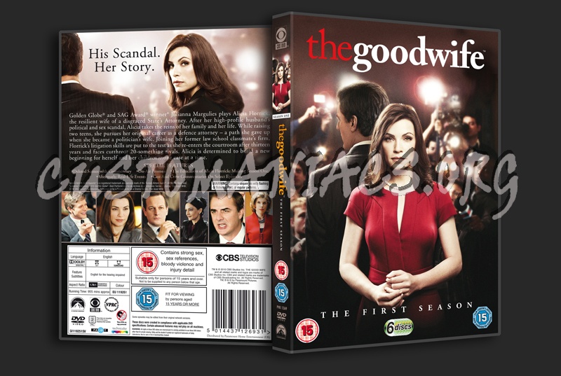 The Good Wife Season 1 dvd cover
