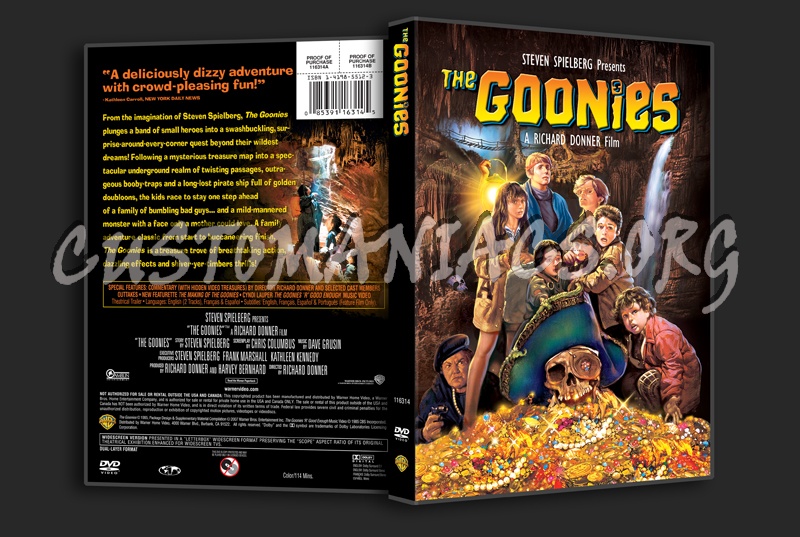 The Goonies dvd cover