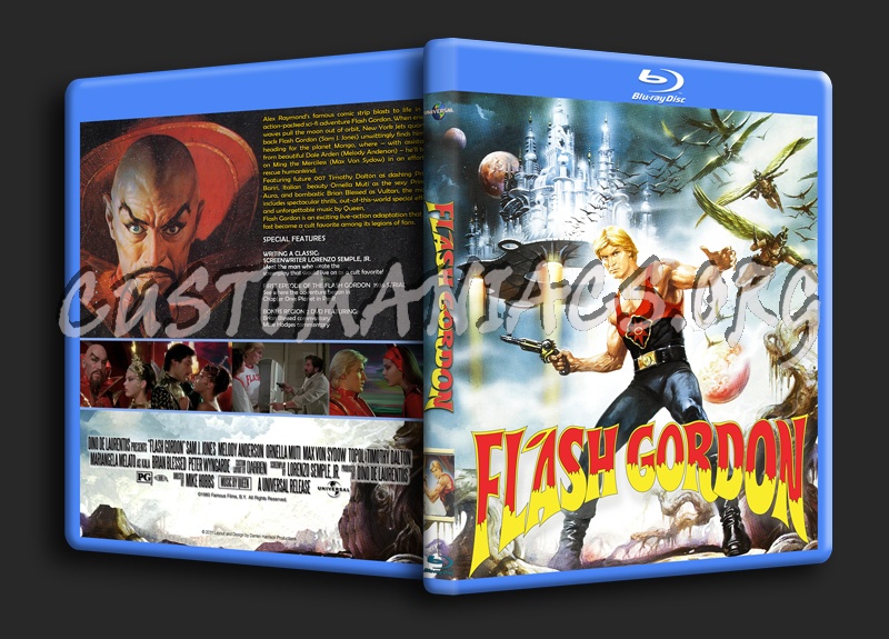 Flash Gordon blu-ray cover