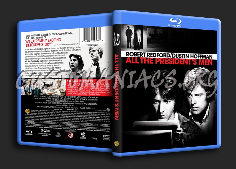 All the President's Men blu-ray cover
