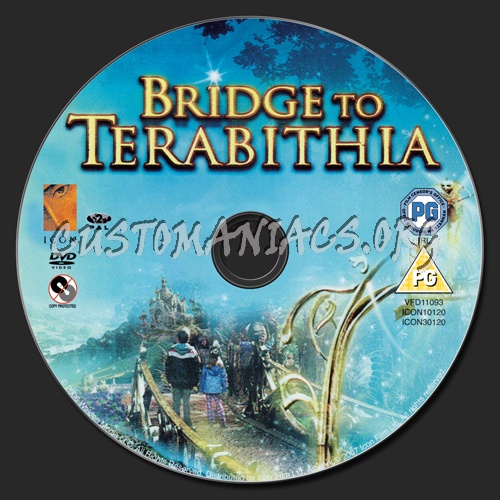 Bridge to Terabithia dvd label