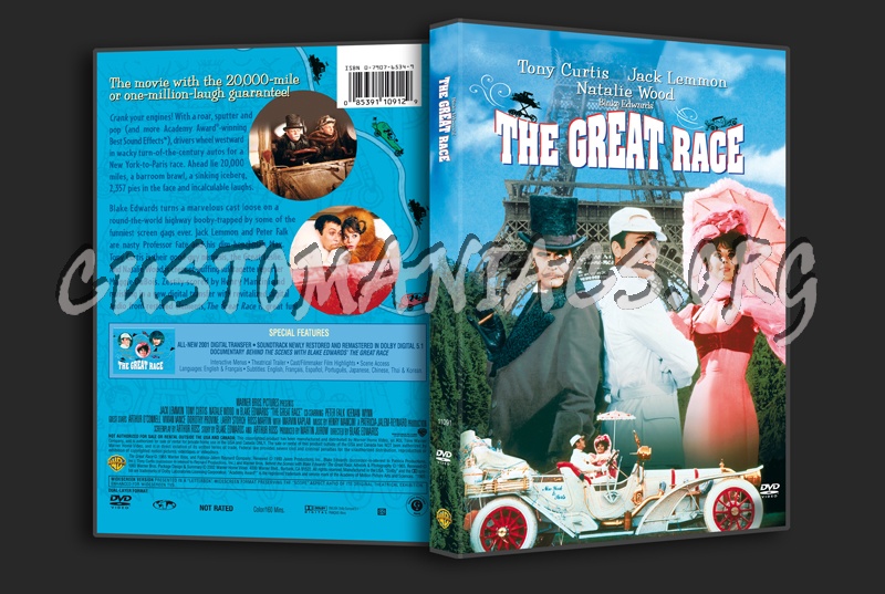 The Great Race dvd cover