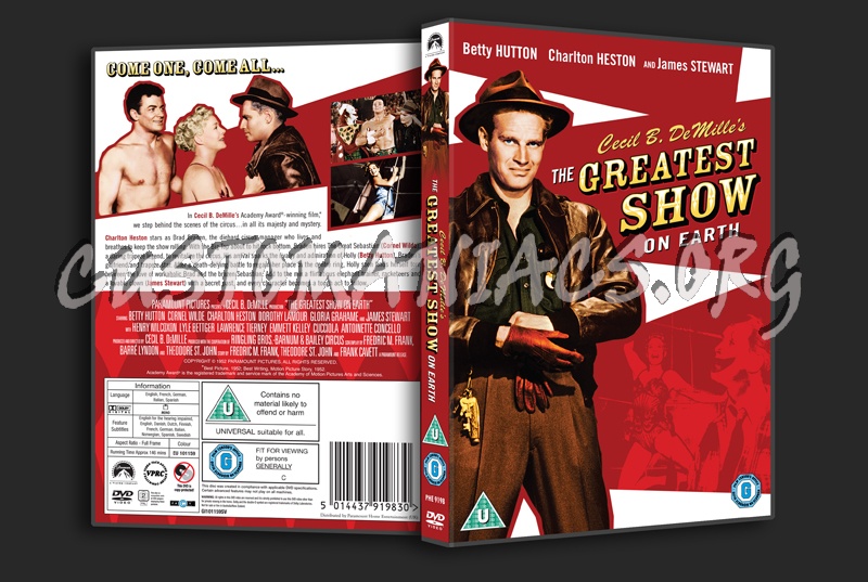 The Greatest Show on Earth dvd cover