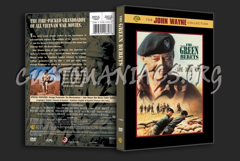 The Green Berets dvd cover