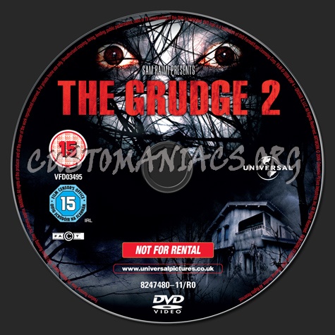 The Grudge 2 dvd label