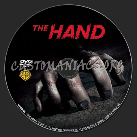 The Hand dvd label
