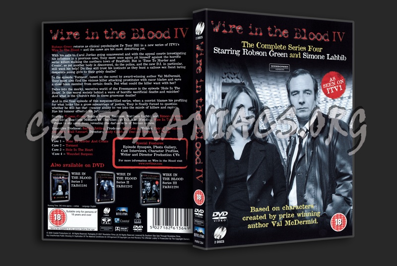 Wire in the Blood Series 4 dvd cover