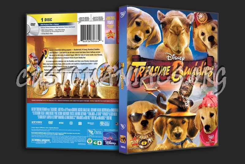 Treasure Buddies dvd cover