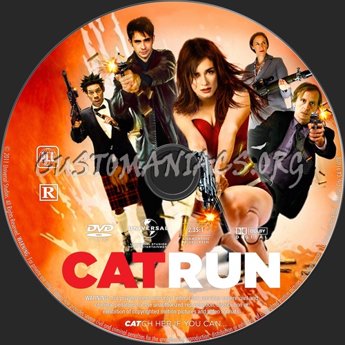 Cat Run dvd label