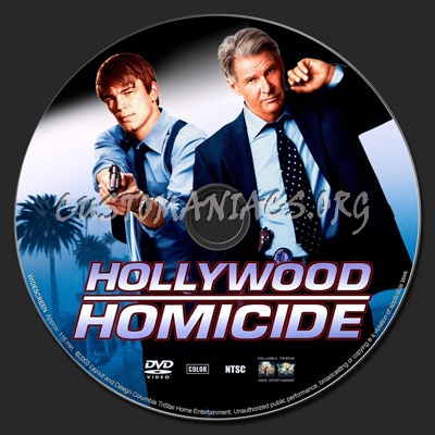 Hollywood Homicide dvd label