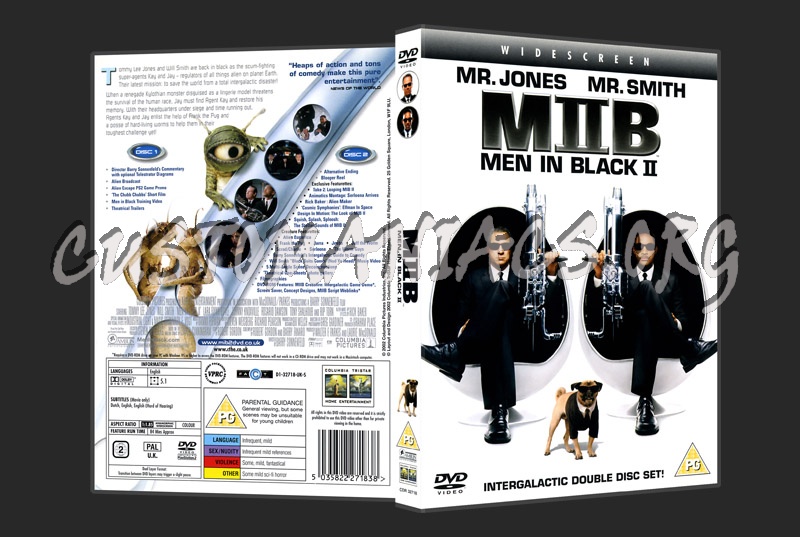 Men in Black II dvd cover