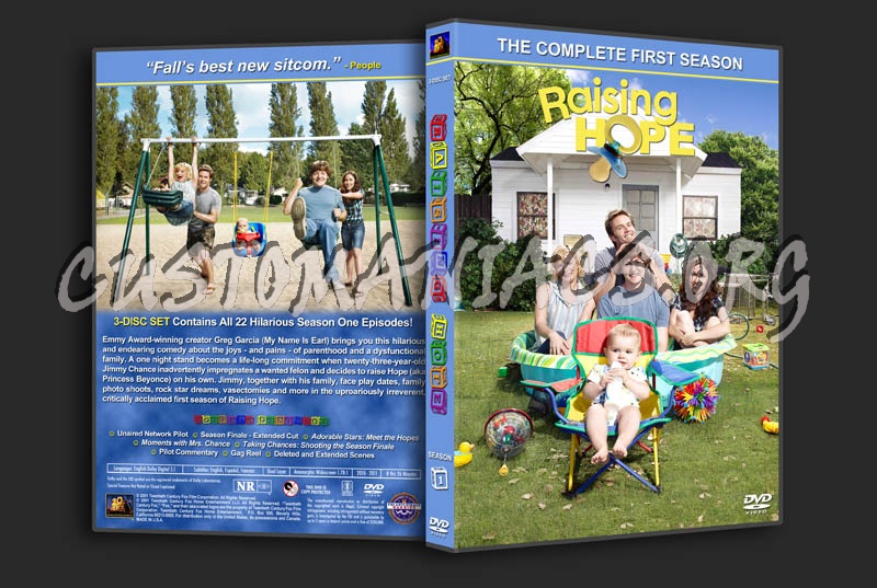 Raising Hope - Season 1 dvd cover