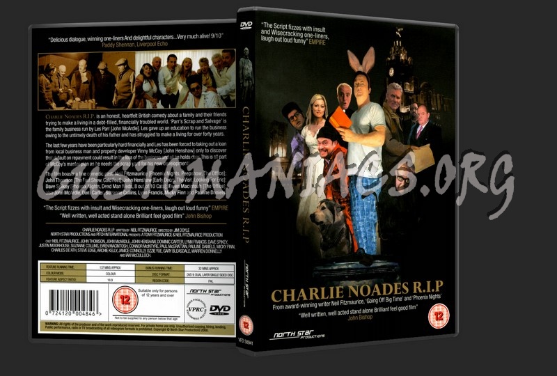 Charlie Noades R.I.P. dvd cover