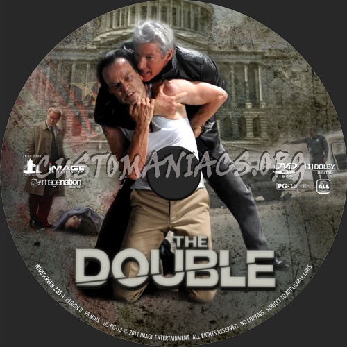 The Double (2011) dvd label