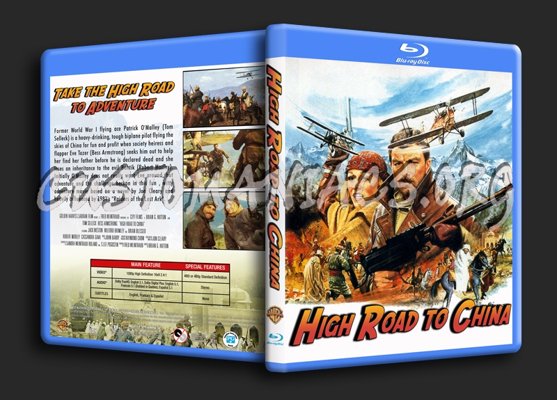 High Road to China blu-ray cover
