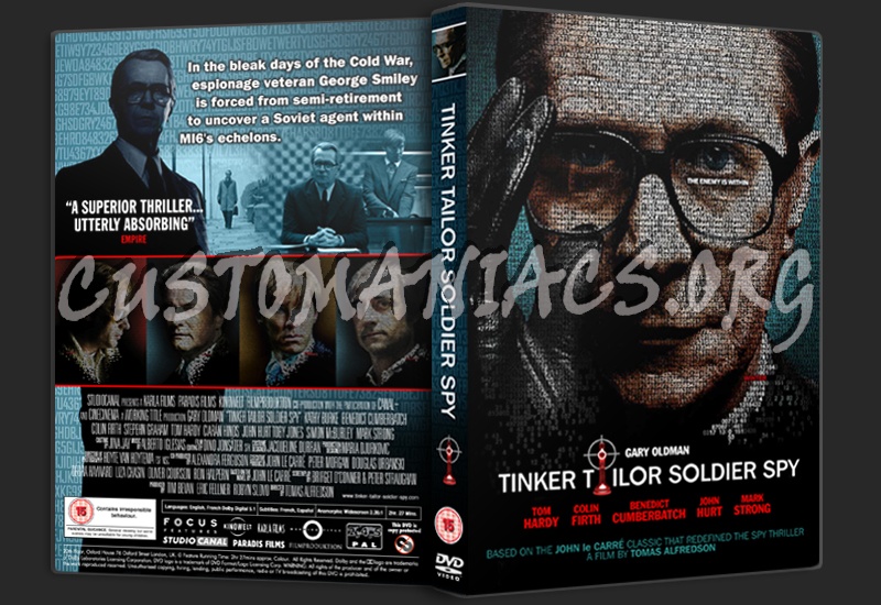 Tinker Tailor Soldier Spy (2011) dvd cover