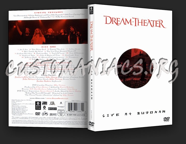 Dream Theater - Live At Budokan dvd cover