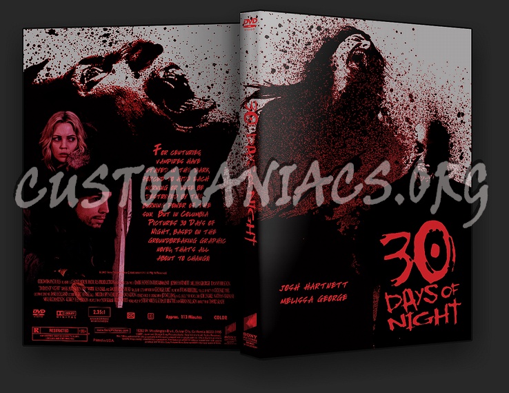 30 Days of Night dvd cover