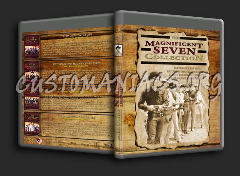The Magnificent Seven Collection blu-ray cover