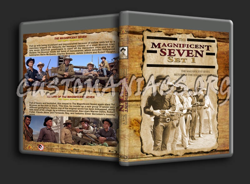 The Magnificent Seven Collection blu-ray cover