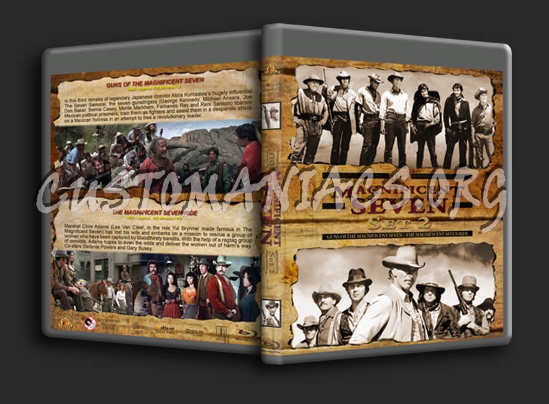 The Magnificent Seven Collection blu-ray cover