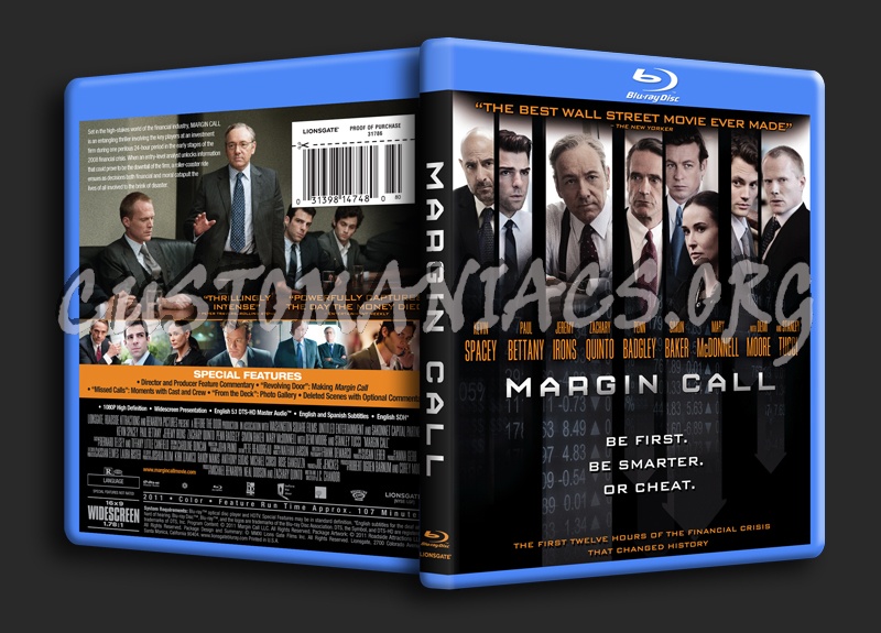 Margin Call blu-ray cover