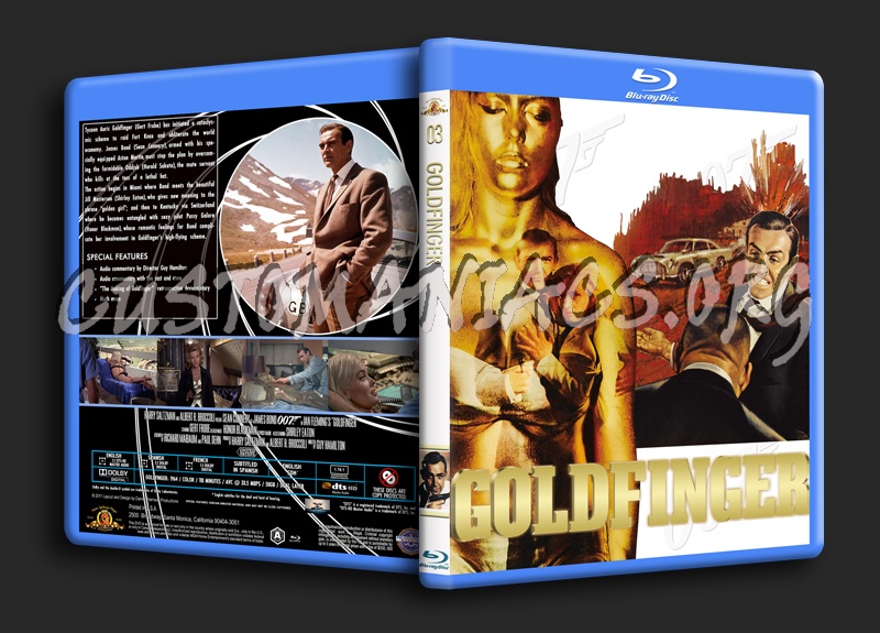 Goldfinger blu-ray cover