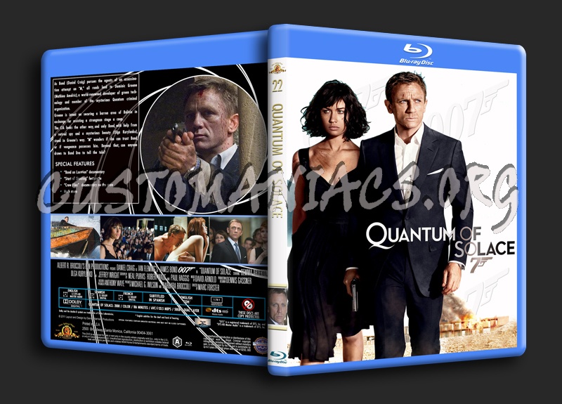 Quantum of Solace blu-ray cover