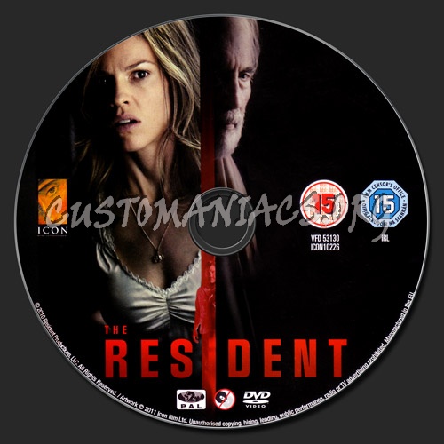 The Resident dvd label