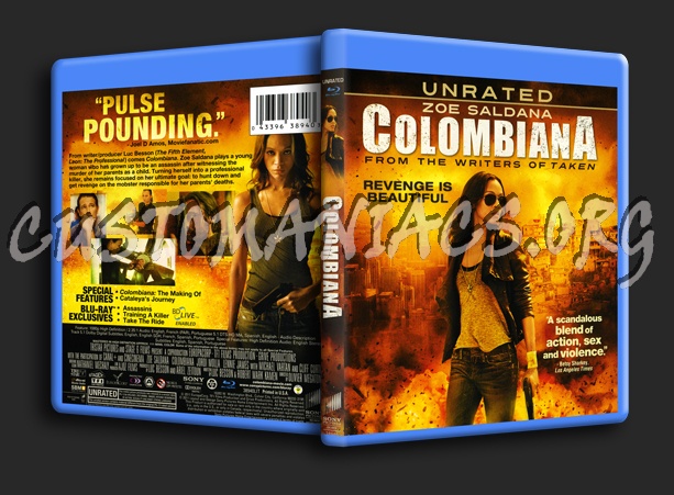 Colombiana blu-ray cover