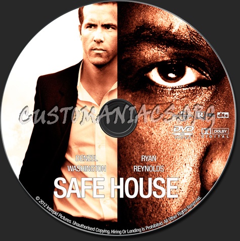 Safe House dvd label