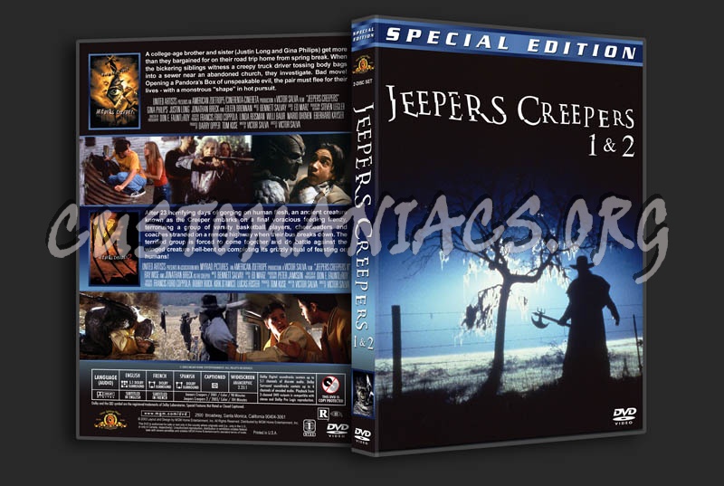 Jeepers Creepers Double Feature dvd cover