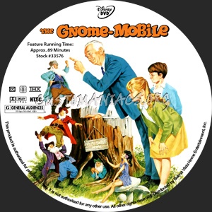 The Gnome-Mobile dvd label