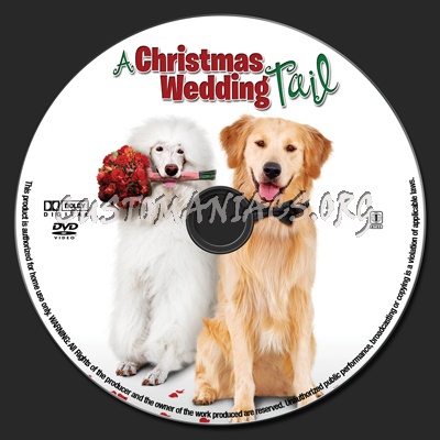A Christmas Wedding Tail dvd label