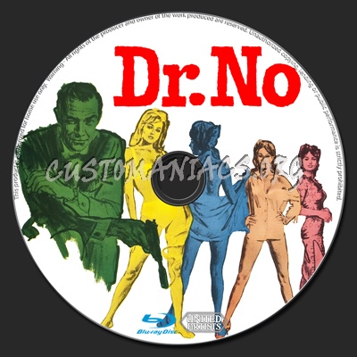 Dr No blu-ray label