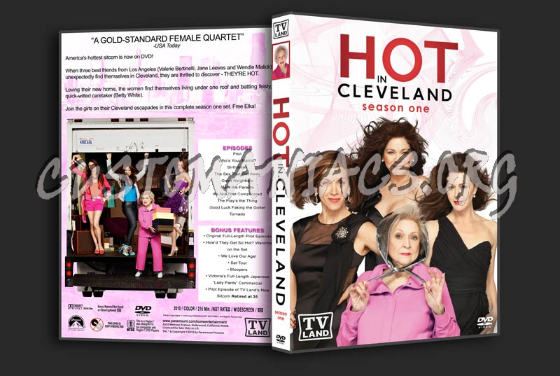 Hot in Cleveland: Seasons 1-2 dvd cover