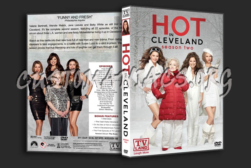 Hot in Cleveland: Seasons 1-2 dvd cover
