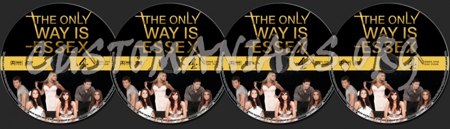 The Only Way Is Essex Series One dvd label