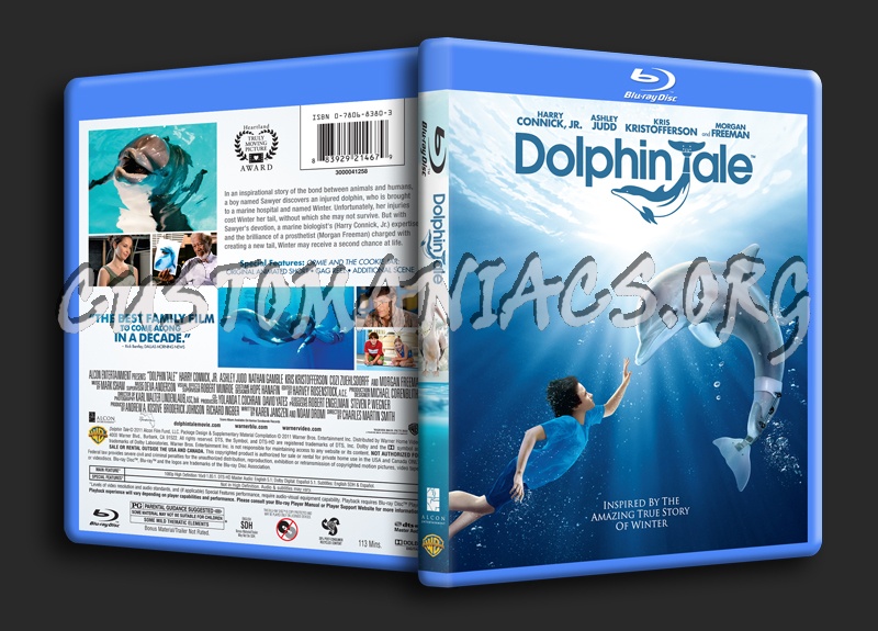 Dolphin Tale blu-ray cover