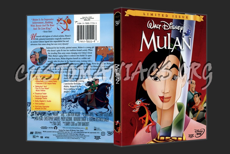 Mulan dvd cover