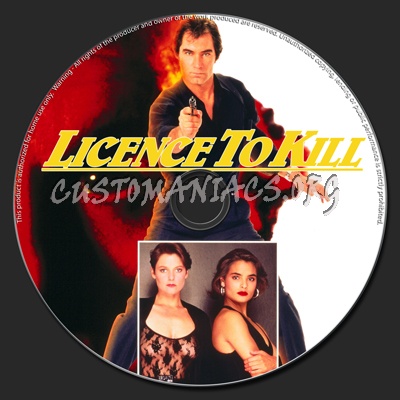 Licence to Kill blu-ray label