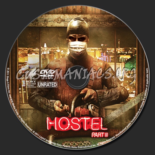 Hostel: Part III dvd label