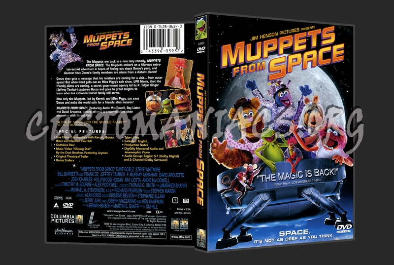 Muppets From Space dvd cover