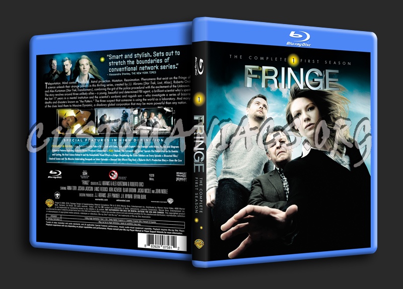 Fringe Season 1 blu-ray cover