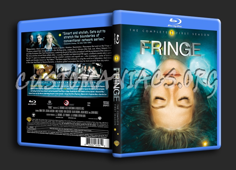 Fringe Season 1 blu-ray cover