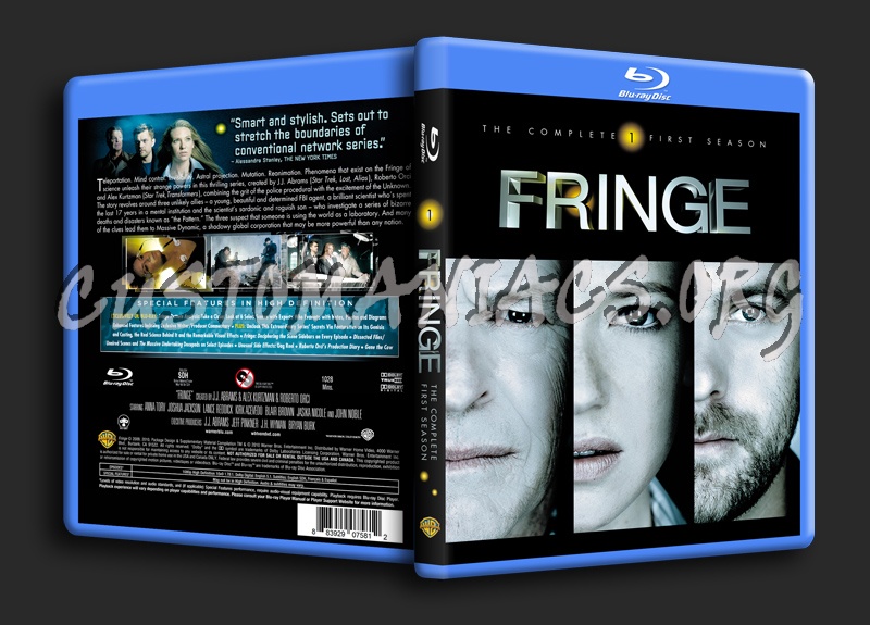 Fringe Season 1 blu-ray cover