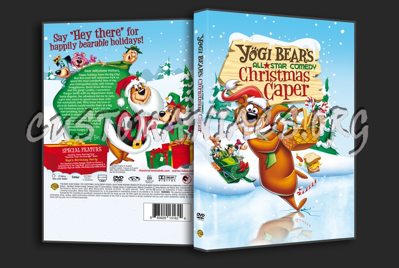 Yogi Bear's All Star Comedy Christmas Caper dvd cover