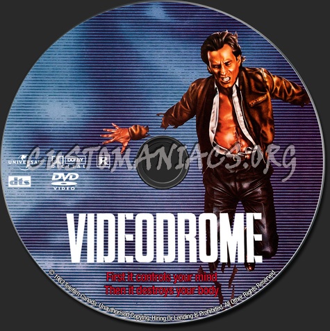 Videodrome dvd label