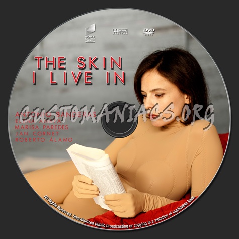 The Skin I Live In dvd label