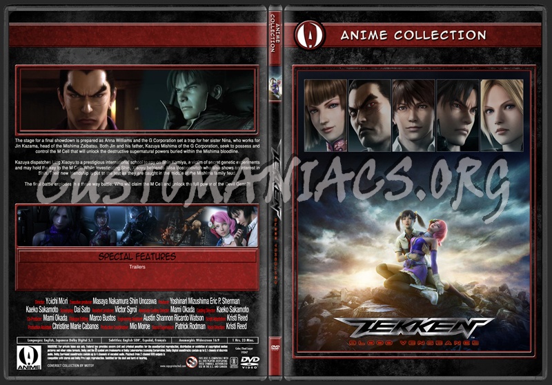 Anime Collection Tekken Blood Vengeance 